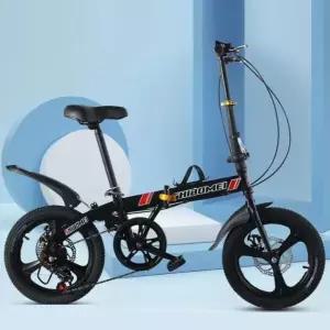 폴딩 자전거 12인치 접이식 경량 화이트 휴대용 미니 컴팩트 바이크