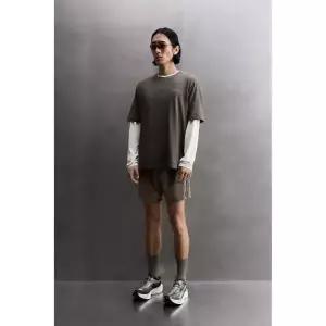 자라 ZARA 서울 러닝 티셔츠 - 그레이 블루1252077