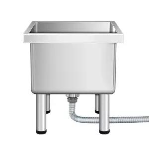 업소용 개수대 스테인리스 걸레 세척대 밀대 대걸레 화장실 학교