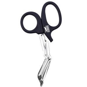 매디슨 서플라이 의료용 가위 EMT 및 외상 - 7.5인치 프리미엄 품질 스테인리스 스틸 붕대 논스틱 블레이드로 불소 코팅 1팩(블랙/스테인리스)