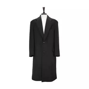 [빌리버스] 남자 울 혼방 롱코트 카라 싱글 코트 BAX175_P383622602