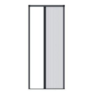 무타공 자바라 슬라이딩 중문 미닫이문 문 홀딩 간이 도어 방풍 폴딩 슬라이드 이중레이어부직포