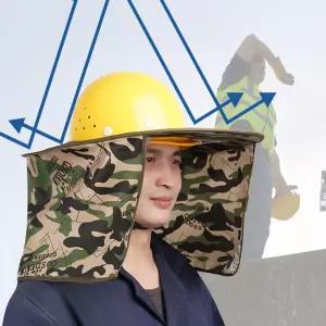 여름 안전모 썬캡 햇빛가리개 그늘막 목그늘 차양