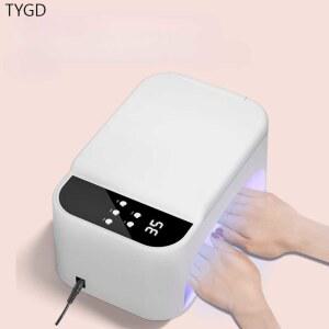 네일램프 UV 램프 가용 양손등 화이트 젤램프 288W 젤 108구