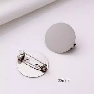 DIY 원형 브로치 만들기 재료 중형 20mm