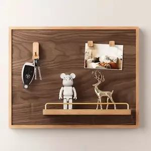 월넛 원목 분전함 벽선반 두꺼비집 보드 인테리어 차단기 가리개 인터폰 커