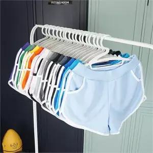 [제니유] 랍빠 트레이닝복 면 여성 3부 반바지 핫팬츠 _P084659176