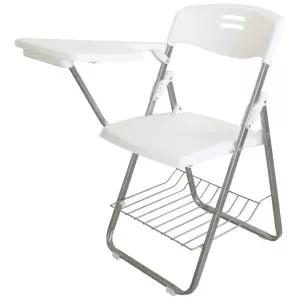 접이식 일체형 책상 연수원 책장 원룸 학원용 자습실 의자