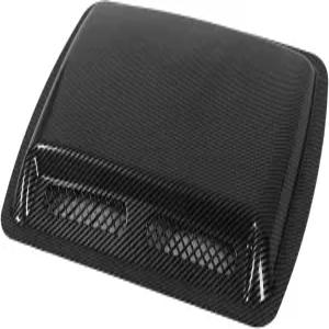 후드 스쿱 통풍구 보닛 커버 장식용 공기 흡입 자동차용 자가 접착 설계 탄소 섬유