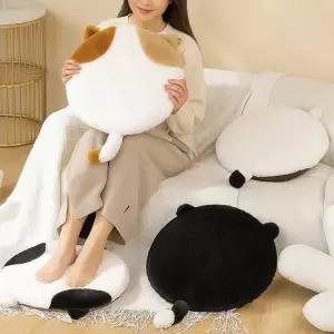 테일링 메모리쿠션 메모리폼 캐릭터 쿠션 원형 방석