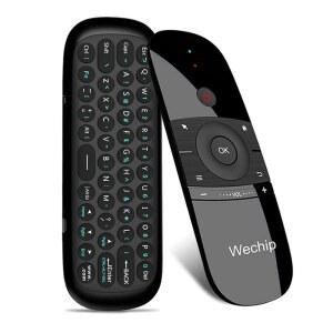 안드로이드 TV 박스 /PC / 프로젝터 /HTPC 올인원 PC용 키보드 IR /RF 리모컨으로 WeChip W1 에어 마우스 로모트 컨트롤 업그레이드