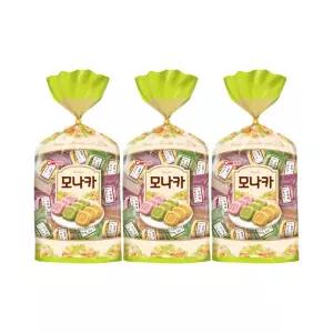 CW 청우 종합모나카 400g x 3봉 / 개별포장 영양간식