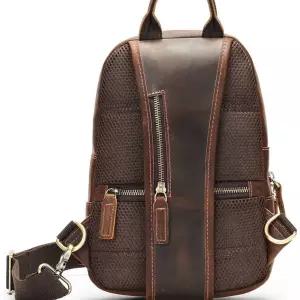 남자가방 숄더백 가죽 어깨 숄더 크로스 브라운 가방 원템2