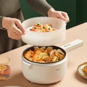 전기 냄비 편수냄비 2단 자취 타이머 요리 기능