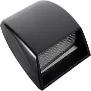 후드 스쿱 유니버설 자동차 장식용 흡기 보닛 통풍구 스티커 커버 블랙