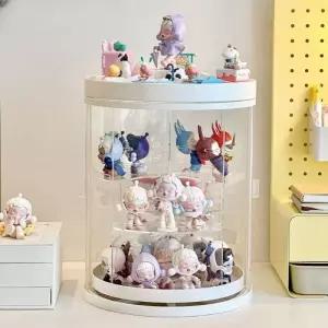 장난감 케이스 피규어 회전 쇼케이스 소품 인형 액션 키링 표준형