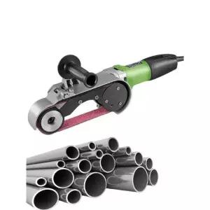 파이프 연마기 스테인리스 그라인더 광택기 벨트 사포 기계 폴리싱 핸드 전동