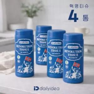데일리아이디어 혁명티슈 (85매X4통)
