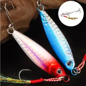 레인보우 메탈지그 5p세트 반짝반짝 어비늘 바다낚시