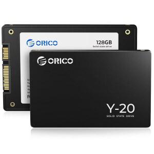 ORICO 128GB SATA SSD 2.5인치 내장 솔리드 스테이트 드라이브 읽기 속도 최대 500MB/S 데스크탑 노트북 NAS DIY 외장 드라이브용 III 6GBPS - Y20