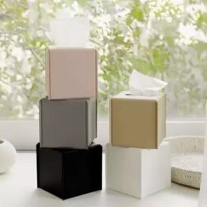 모던 가죽 각티슈 케이스 S 1P 곽티슈 화장지 커버