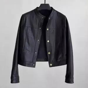 마요 가을 여성가죽자켓 멋진 코트 PU가죽 아우터 숏 자켓 UNO3