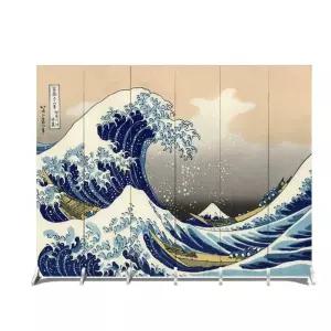 일본병풍 그림 게이샤 가벽 배경 사무라이 파티션 일본 병풍