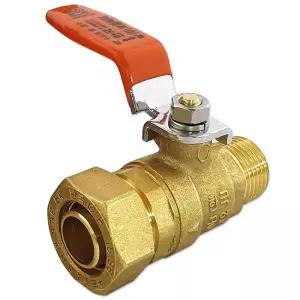 황동 햇다밸브MW-6908 코텍 중간밸브 엑셀부속 수도배관 15A [m7DA28F]