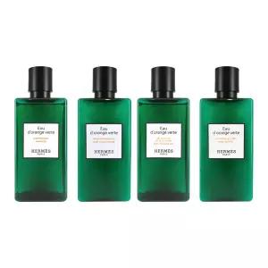 에르메스 오 도랑쥬 베르트 헤어 바디 4종 단트 샴푸 컨디셔너 샤워 젤 바디로션 80ml