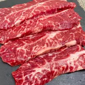 국산 1등급 소고기 육우 부채살 200g 부드러운 구이용