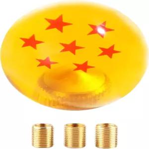 SUJADE YAKEFLY Z 스타 수동 기어 스틱 시프트 노브 M8x1.25 M10x1.5 M10x1.25 어댑터 유니버설 원형 볼