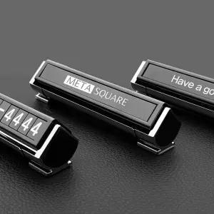 톡4 메타스퀘어 주차번호판