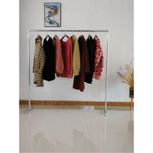 업소용 롱 매장용 쇠 옷걸이 행거 파이프 세탁소