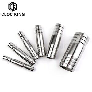 8MM 10MM 스트레이트 304 14MM 스틸 호스 50MM 바브 파이프 스테인레스 2방향 어댑터 12MM 커넥터 80MM 16MM 피팅 25MM 길이