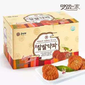 호정가 찹쌀약과세트 3KG (약 80입) / 대용량 전통과자세트