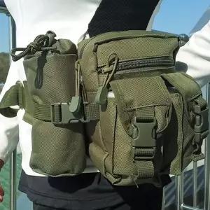 허리 가방 운동용 웨이스트 캠핑 아웃도어 힙색 러닝 포켓 산책 미니포켓 밀리터리 휴대폰 휴대용 다용도