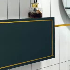 벽지 거울 띠몰딩 테이프 골드 10mm