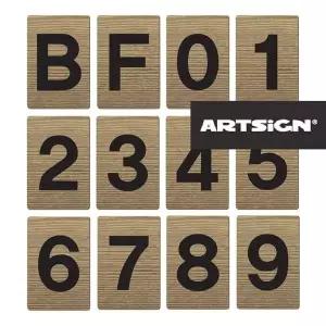 [RIZPICK]건물층 호수표시 나무번호판 12종숫자판 나무번호판 층표시 방호수