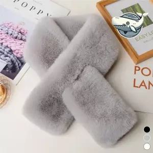 슬림한 방한용 부드러운 목도리 스타일리시 겨울 쁘띠목도리 쁘띠스카프 미니목도리