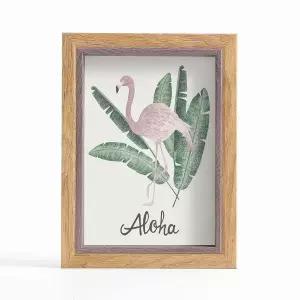 감성갤러리 원목 사진액자(5x7) 탁상선반액자