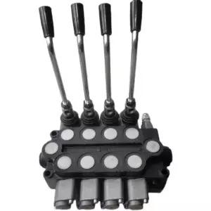 양방향 유압밸브 수동 분배기 배관 레버 컨트롤 조절밸브 파이프