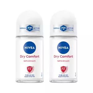 니베아 데오드란트 롤온 드라이컴포트 50ml 2개