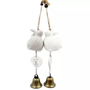 인테리어 현관 도어벨 문종(토끼)