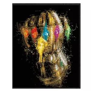 그리기 페인팅 어벤져스 인피니티 건틀렛 40x50