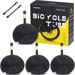 팬스프로 26인치 자전거 튜브 26x1.75 26x1.95 26x2.10 26x2.125 타이어 레버 2개 포함 48mm 슈레이더 밸브
