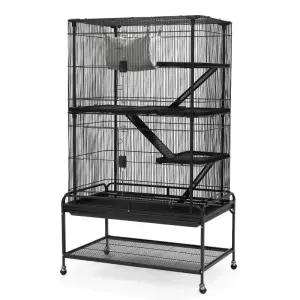 하늘다람쥐 케이지 새장 대형 친칠라 철제 매트 대형새장 슈가글라이더 앵무새집 놀이터