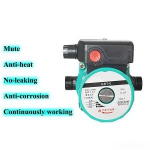 100 와트 가정용 난방 온수 순환 펌프 따뜻하게 울트라 조용한 부스터 중앙 보일러 공기 에어컨