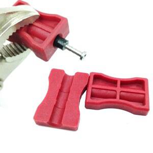 예베 2팩 자전거 유압 브레이크 호스 홀딩 블록 클램핑 죠 바이스 그립 클램프 홀더 시마노 디스크 키트 블리드 튜빙 라인 케이블 끝에 바브 삽입 도움