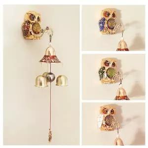 문종 씨제이 부엉이 현관종 도어벨 풍경 현관문종