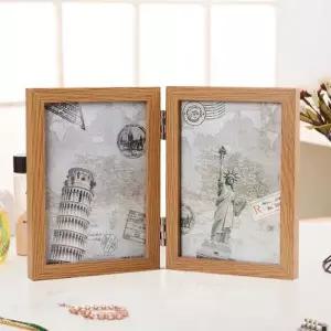 접이식 액자 사진 탁상 프레임 양면 유리 심플